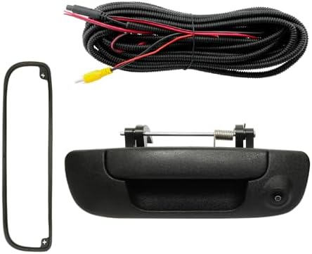 Tailgate Handle w/Camera, Compatible with 2002-2009 Dodge Ram 1500 2500 3500, 170° Viewing Angle, Backup Camera Kit, Rear View Camera, Back Up Camera, Reverse Camera, Waterproof, Shockproof
