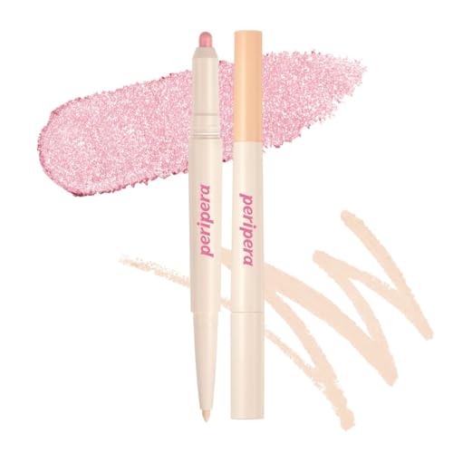 Peripera SUGAR TWINKLE DUO EYE SHADOW STICK (007 PINK LINEN)
