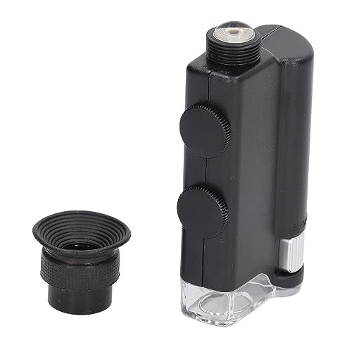 Hilitand Handheld Microscope, Portable Handheld Optical Microscope 200x to 240x Optical Zoom LED Lighting with Light for Viewing , USB Microscopes, Hilitanddag947gzr1