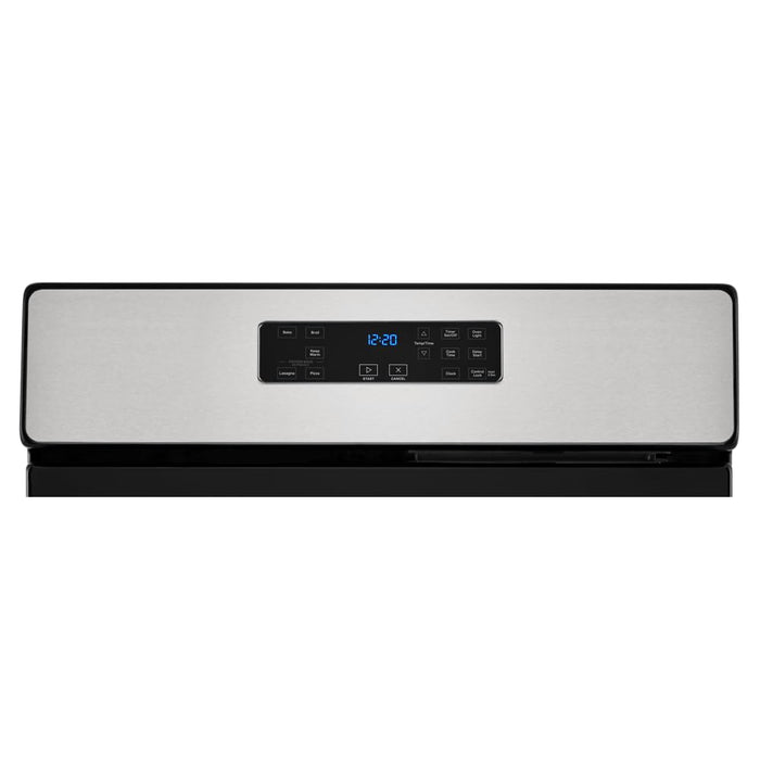Whirlpool WFG320M0MS 30 Inch Freestanding Gas Range with 4 Sealed Burners, 5.1 cu. ft. Capacity, SpeedHeat™ Burners, Frozen Bake™, Sabbath Mode, Broiler Drawer, and Star-K Certified: Stainless Steel