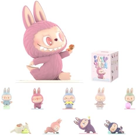 POP MART The Monsters Lazy Yoga Series Figures, The Monsters Blind Box Figures, Random Design Action Figures Collectible Toys Home Decorations, Holiday Birthday Gifts for Boys and Girls, Single Box