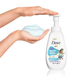 Dove Foaming Body Wash For Kids Cotton Candy Hypoallergenic Skin Care, 13.5 Fl Oz, Pack of 4