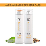 GK HAIR Global Keratin Moisturizing Shampoo and Conditioner Sets (10.1 Fl Oz/300ml) for Color Treated Hair - Daily Use Cleansing Dry to Normal Sulfate Paraben-Free - All Hair Types for Men and Women