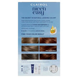 Clairol Nice'n Easy Permanent Hair Dye, 5RB Medium Reddish Brown Hair Color, Pack of 3