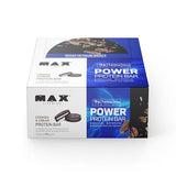 MAX TITANIUM Power Protein Bar Cookies Flavor | Whey Protein Isolate | Digestive Support Snack Bars | 1.4 Oz (12 Count)