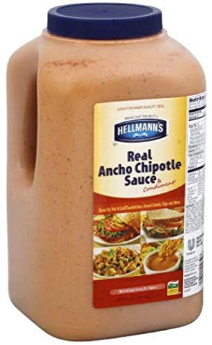Hellmann's Real Ancho Chipotle Sauce Jug, 1 gallon - 2 per case