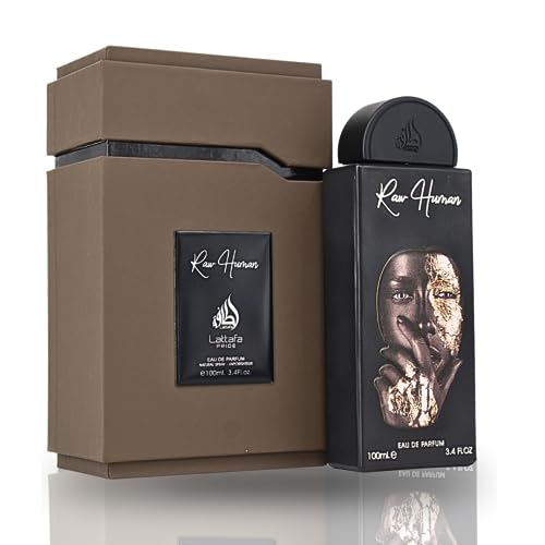Lattafa Pride Raw Human Eau de Parfum Spray for Unisex, 3.4 Ounce