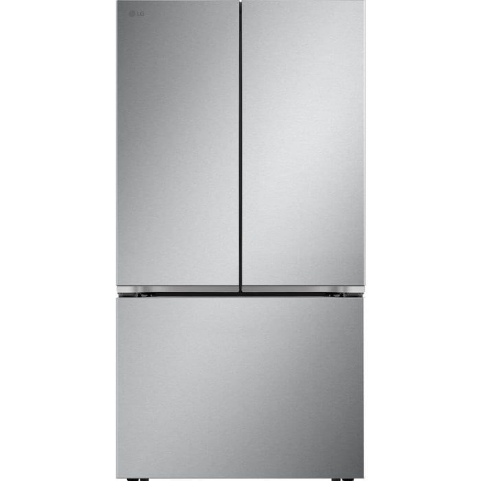 LG LRFLC2716S 27 Cu. Ft. Stainless Counter-Depth 3-Door French Door Smart Refrigerator