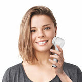 Conair True Glow Sonic Facial Brush Kit, Waterproof and Rechargeable with 2 Brush Heads and Cosmetic Storage Pouch