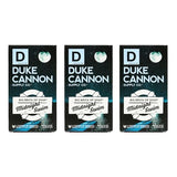 Duke Cannon Big Brick of Soap Midnight Swim - Refreshing Aquatic Scent with Green Top Notes, 10 oz Men's Soap Bar (Pack of 3)