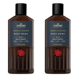 Cremo Rich-Lathering Palo Santo (Reserve Collection) Body Wash, Notes of Bright Cardamom, Dry Papyrus and Aromatic Palo Santo, 16 Fl Oz (2-Pack)