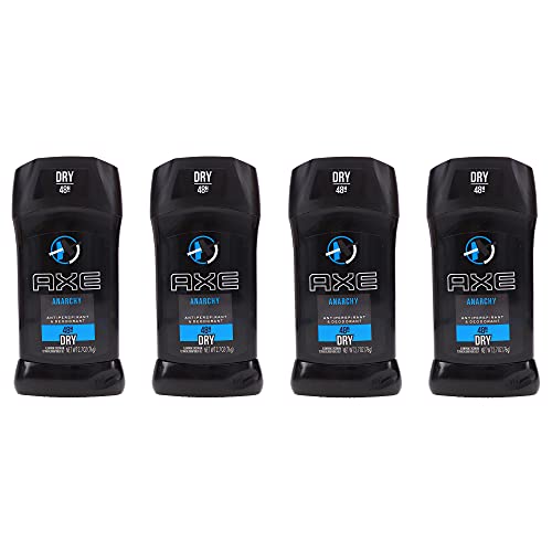 Axe Dry Antiperspirant Deodorant Stick, Anarchy, 2.7 Ounce (Pack of 4)