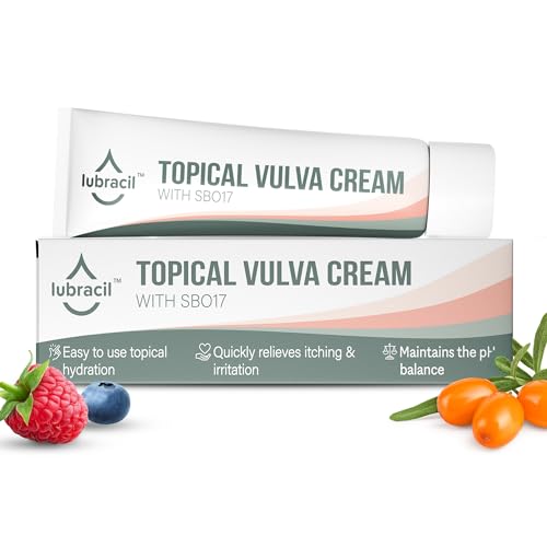Topical Vulva Cream - Daily Feminine Care Moisturizer Helping with Vaginal Dryness, Burning, Itching, Lubrication & Comfort for Women Estrogen Free, Non-GMO. Omega-7, Vitamin E - 1.76 Fl Oz, 1 Pack