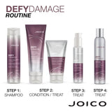 Joico Defy Damage Protective Conditioner | For Color-Treated Hair | Strengthen Bonds & Preserve Hair Color | With Moringa Seed Oil & Arginine | 8.5 Fl Oz