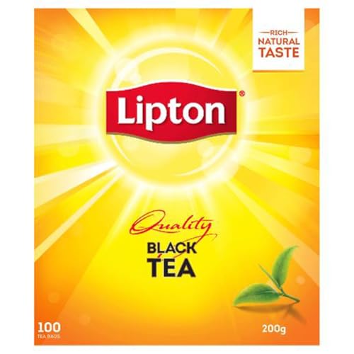 Lipton Tea Bags Quality Black 200gm 100 Pack