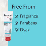 Eucerin Advanced Repair Foot Cream - Fragrance Free, Foot Lotion for Very Dry Skin - 3 oz. Tube (Pack of 3)