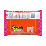 REESE'S White Crème Peanut Butter Pink Hearts Candy, Valentine's Day Candy, 10.2 Oz. Bag