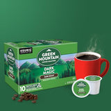 Green Mountain Coffee Roasters Dark Magic, Keurig Single Serve K-Cup Pods, Dark Roast Coffee, 60 Count, (6 Packs of 10)