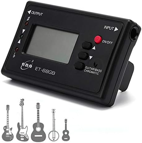 Chromatic Tuner for Guitar Electric Bass Mandolin Ukulele Violin Banjo Cello