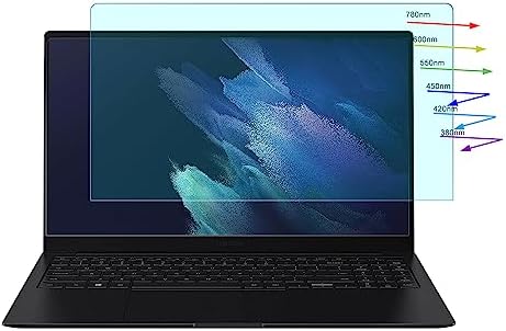 2 Pack Anti Blue Light Glare Screen Protector for 15.6" Samsung Galaxy Book 4/3/2 NP750QGK NP750XGK NP750QFG NP750XFG, Galaxy Book 2 Pro NP950XED NP950XEE, Eye Protection Blue Light UV Filter