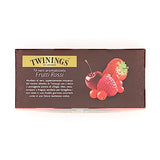 TWININGS Four Red Fruits Tea (25 Tea Bags 50g / 1.8oz.)