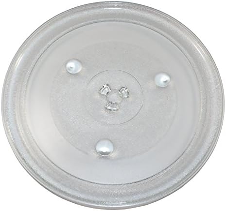 HQRP 12-3/8 inch Glass Turntable Tray compatible with Hamilton Beach P100N30 P100N30AL P100N30ALS3B HBP100N30ALS3 GA1000AP30P3 EM031MZC-X1 HB61S100027880 Microwave Oven Cooking Plate 315mm