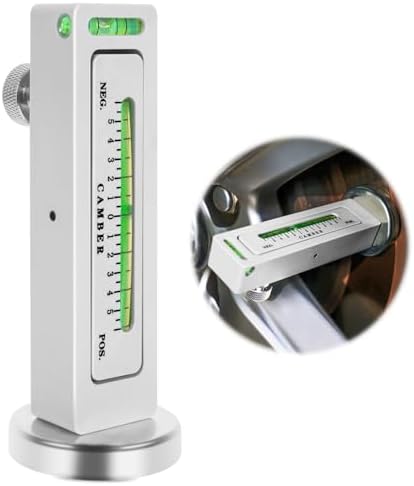 Adjustable Magnetic Gauge Tool, Wheel Camber, Caster Pillar and Wheel Alignment Tools for Automotive Truck RV Tire Repair