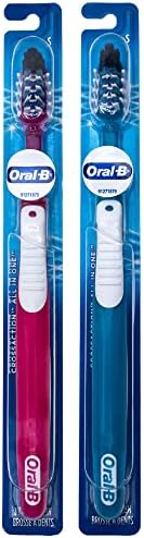 Oral-B Pro-Health All-in-One CrossAction Toothbrush, 35 Soft (Colors Vary) - Pack of 2