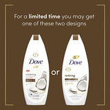 Dove Purely Pampering Body Wash for Dry Skin Coconut Butter and Cocoa Butter Effectively Washes Away Bacteria While Nourishing Your Skin 22 oz 4 count