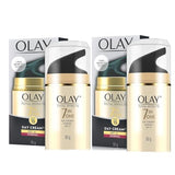 OLAY Total Effects 7 in 1 Day Cream Normal with SPF 15, 50g, 1.7 oz, Pack of 2