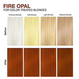 Celeb Luxury Fire Opal Color Depositing Conditioner with Bondfix - Maintains Light Copper and Auburn Hair Tones