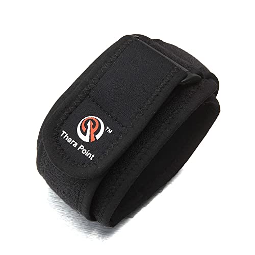 Elbow Brace Support Strap, Tennis Elbow and Golfer’s Elbow Relief, Compression Band for Sports Injury Recovery (Large/X-Large 10" - 12")