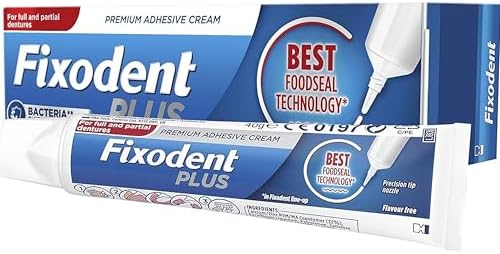 Fixodent Denture Adhesive Cream - Food Seal