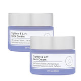 2024 New Pure Tighten & Lift Neck Cream, Go Neck Firming Cream, Neck Firming Cream Tightening Lifting Sagging Skin, Neck Cream for Turkey Neck, Tighten and Lift Neck Cream (2PCS)