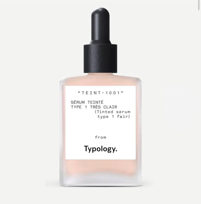 Typology Tinted Serum with Vitamin C, Squalane & Aloe Vera - Type 1 / Fair
