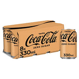 COCA-COLA Zero Sugar Vanilla 8 x 330ml Cans