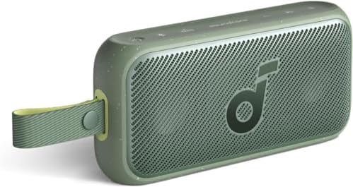 soundcore Motion 300 by Anker, Bluetooth Speaker, Wireless Hi-Res Portable Speaker, IPX7 Waterproof, BassUp, Bluetooth 5.3, 30W Stereo Sound, 13H Playtime for Home, Shower, Outdoor, and Travel - Green