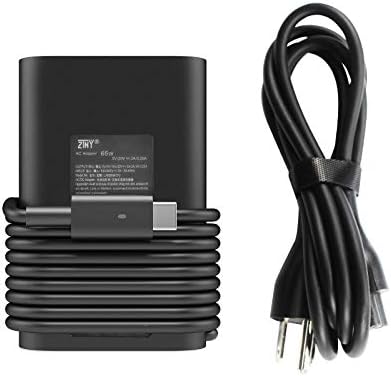 New 65W USB C Type-C Slim Charger Adapter Compatible with HP EliteBook X360 1030 G2 G3 G4 1040 G5 G6 Elite x2 1012 G2 ProBook 470 640 650 G5 G6 Chromebook 11 G6 EE Spectre X360 13 14 Power Supply