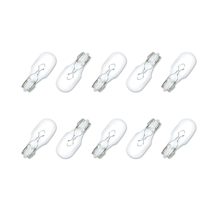 TECHNICAL PRECISION - Replacement Bulbs for Kichler Lighting 10574CLR by Technical Precision - 18W 12V Xenon Bulb - T5 Wedge Base Landscape Light Bulbs - 2800K Warm White - 10 Pack