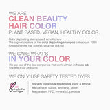 Celeb Luxury Purple Hair Color Depositing Colorwash Shampoo for Brunettes + Bondfix Bond Rebuilder, Semi Permanent Hair Color, Vegan Hair Dye