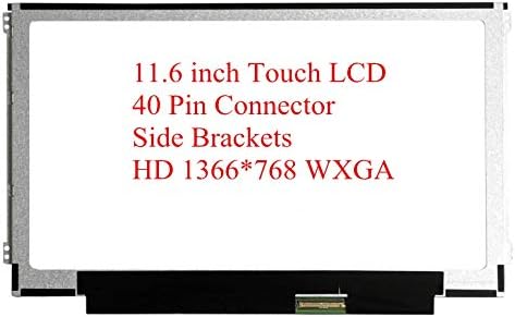 B116XAK01.1 01.2 11.6" HD 1366x768 LCD Display Touch Screen Panel with 40 Pin Connector for HP Chromebook 11 11A G6 EE G8 EE Touch 11 G7 EE 11MK G9 EE Touch L92828-001