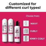 LUS (Love Ur Self) 3-Step System Shampoo and Conditioner Set with All-in-One Styler for Curly Hair Nongreasy & Moisturizing - 8.5oz each