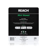 REACH Waxed Dental Floss 6 Pack Bundle, Mint, Plaque Remover, Shred Resistant, Extra Wide Cleaning, Gentle on Gums & Teeth, PFAS-Free, Oral Care, for Adults & Kids, 55yd