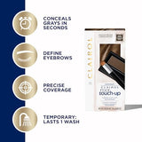 Clairol Root Touch-Up Temporary Concealing Powder, Medium Brown Hair Color, Pack of 3