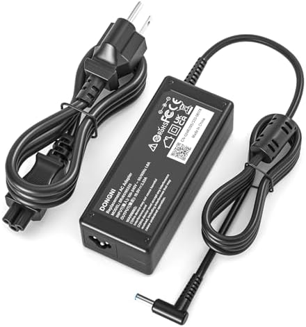 65W 19.5V 3.33A Ac Adapter for HP Pavilion x360 11 13 15, Zbook 14u G4 G5 15u 15 G3, 15-f111dx 15-f211wm 15-f233wm 15-f278nr 15-r052nr 15-r132wm Power Supply Blue Tip