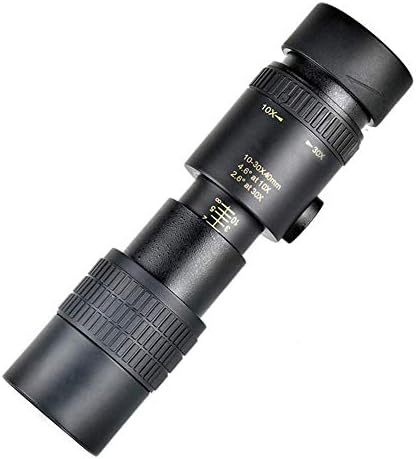 Portable Monocular 4K 10-300X40mm Super Telephoto Zoom Monocular Telescope for Smart Phones Portable Waterproof Fogproof Monocular for Bird Watching//Camping/Travelling/Hiking