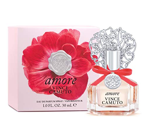 Vince Camuto Amore Eau de Parfum Spray Perfume for Women, Floriental Fruity Scent, Notes of Sparkling Clementine Ice, Bergamot, & Sandalwood, Long Lasting, Sensual Fragrance