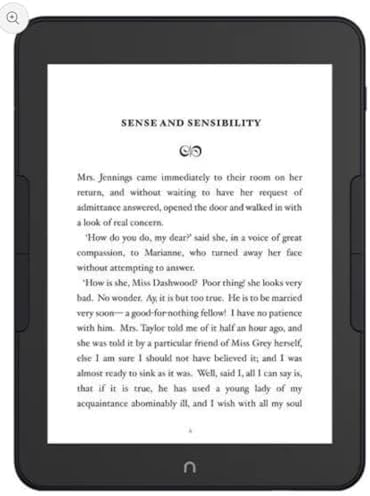Barnes & Noble NOOK GlowLight 4 Plus eReader 7.8"" 32GB BNRV1300 Waterproof (Renewed), Black