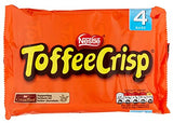 TEADZ Toffee Crisp Chocolate Bar Multipack, 4 x 38 g