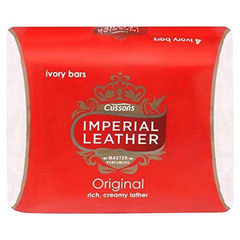 IMPERIAL Leather Ivory Bar Soap, 4 x 100g